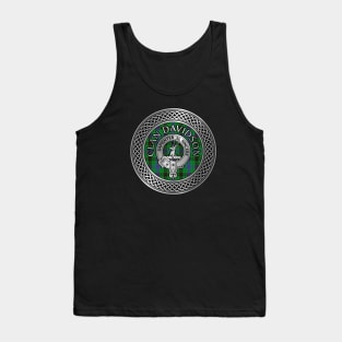 Clan Davidson Crest & Tartan Knot Tank Top